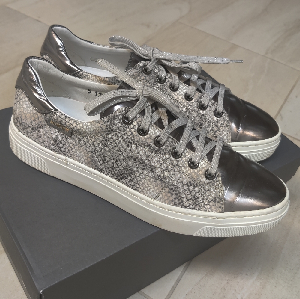 Mephisto leather sneakers